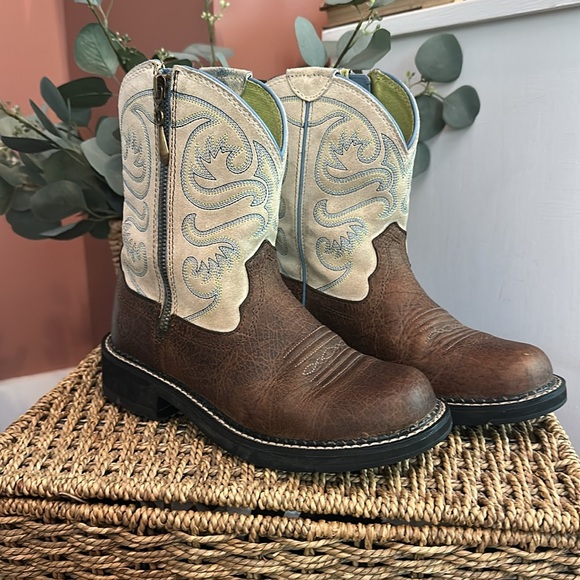 Ariat | women’s | Fatbaby | heritage | dapper | Western | 6B | cowboy | boots - Picture 5 of 16